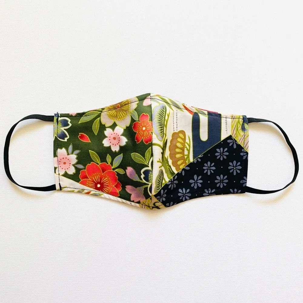 NEW Handmade Black Heritage Print Face Mask